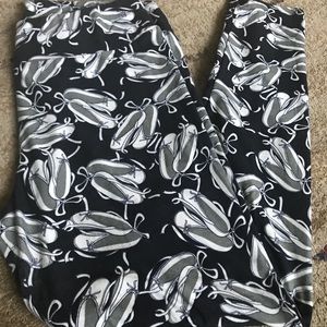 🦄🦄 UNICORN Ballet Slipper LuLaRoe TC Leggings 🦄